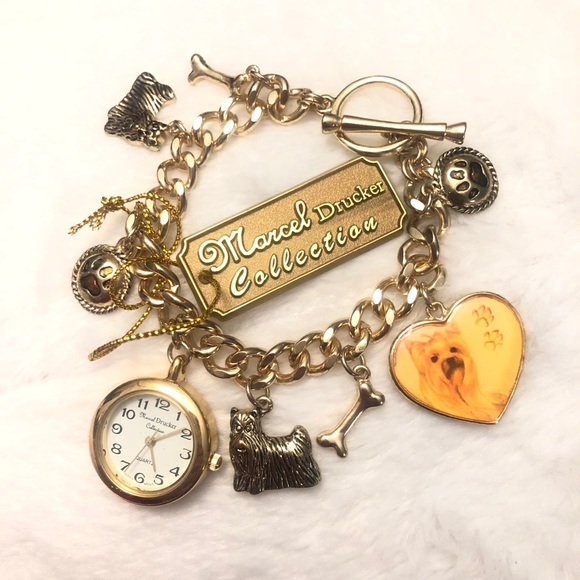 ❣️BNWB❣️Marcel Drucker puppy lover bracelet watch - Picture 2 of 3